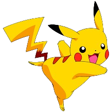 Pikachu official artwork